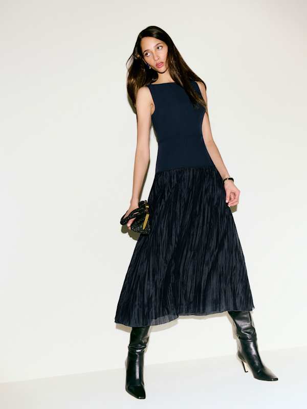 Cyra Dress - Midnight